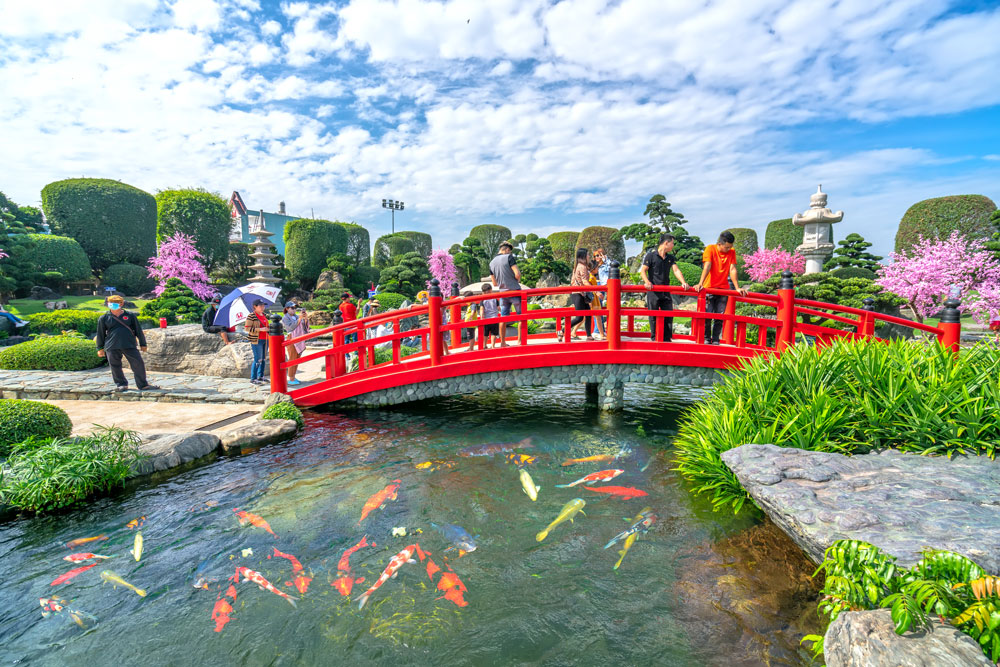 Công viên Hồ Cá Koi Rin Rin Park - Điểm đến lý tưởng về du lịch xanh - Minh Xuȃn Koi Farm